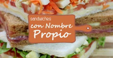 Sandwiches Con Nombre Propio